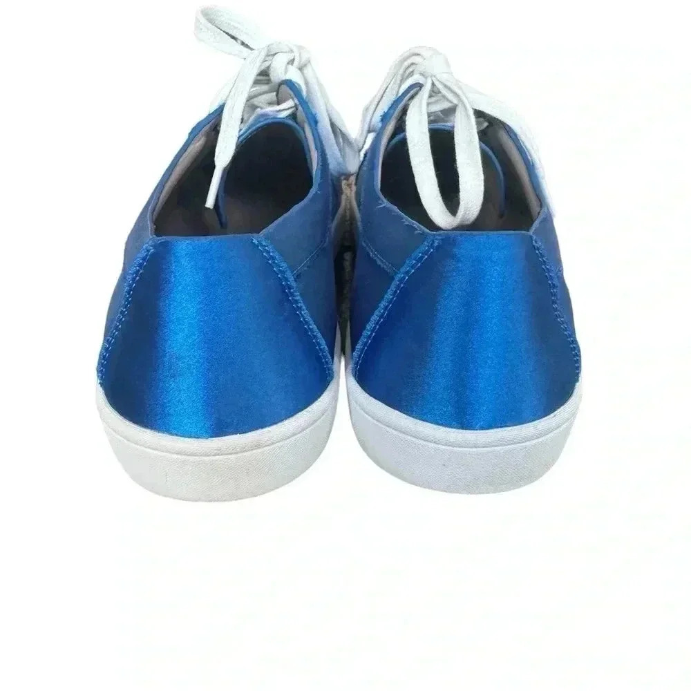 Saks Fifth Avenue Tia Satin Low Top Sneakers, size 9 - Picture 9 of 15